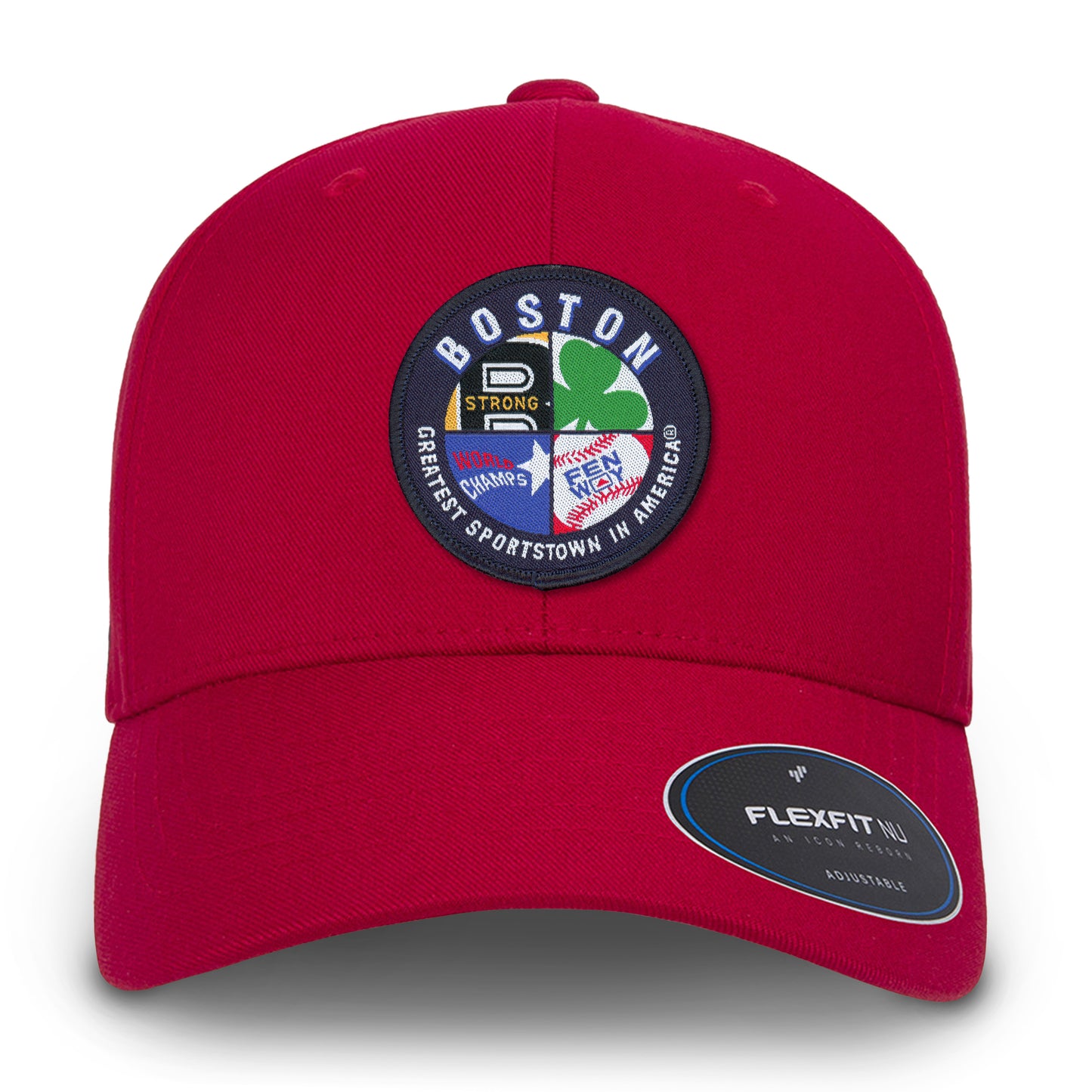 BOSTON 4 Symbols Hat for the ALL IN Boston Sports Fan