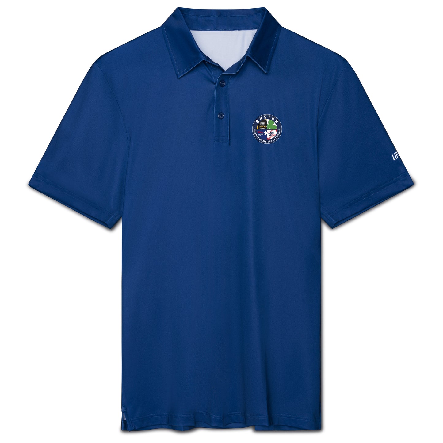 BOSTON 4 TEAMS Polo for the ALL IN Boston Fan.