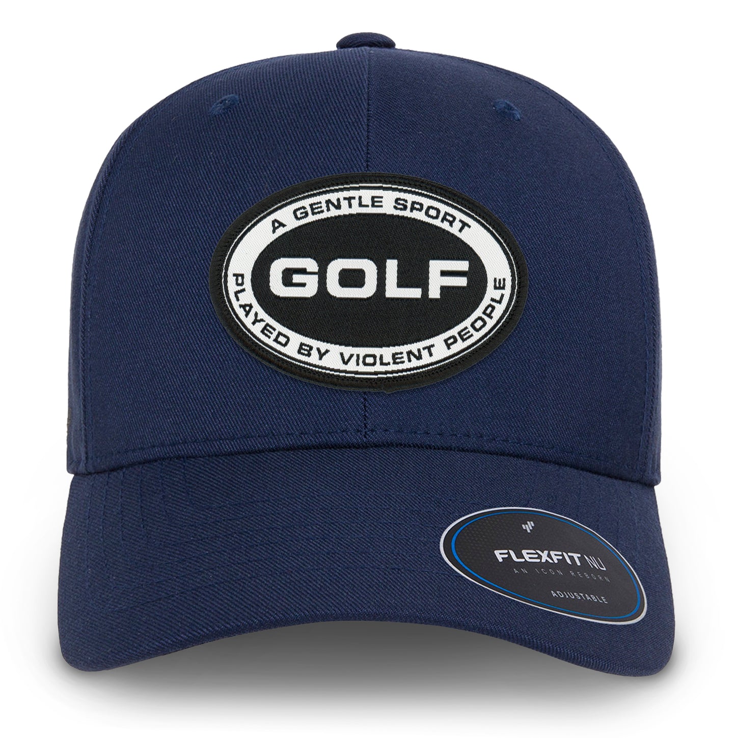 Exclusive Trademark Golf Hat -Gentle Sport Played By Violent People