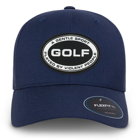 Exclusive Trademark Golf Hat -Gentle Sport Played By Violent People