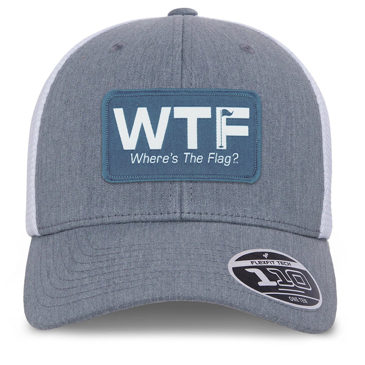 WTF Where's The Flag?  GOLF HAT