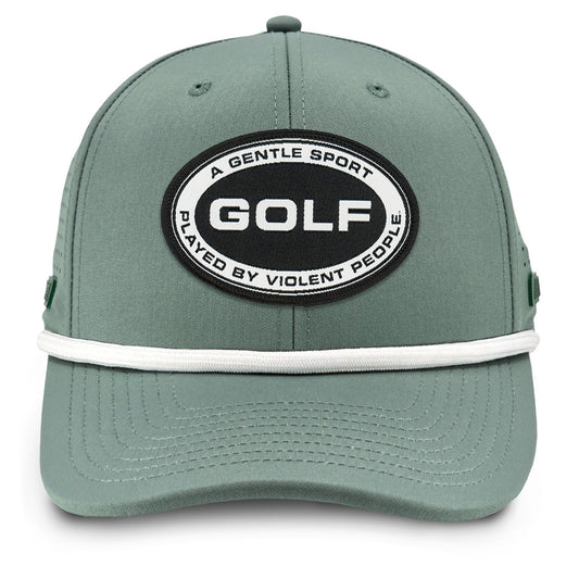 GOLF HAT   A Gentle Sport Played By Violent People