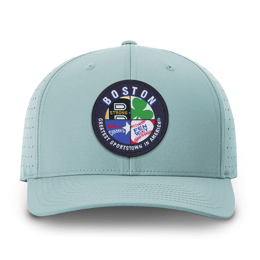 BOSTON 4 Symbols Hat for the All In Boston Sports Fan